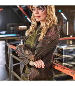 Star Trek Picard Jeri Ryan (Seven of Nine) Leather Jacket